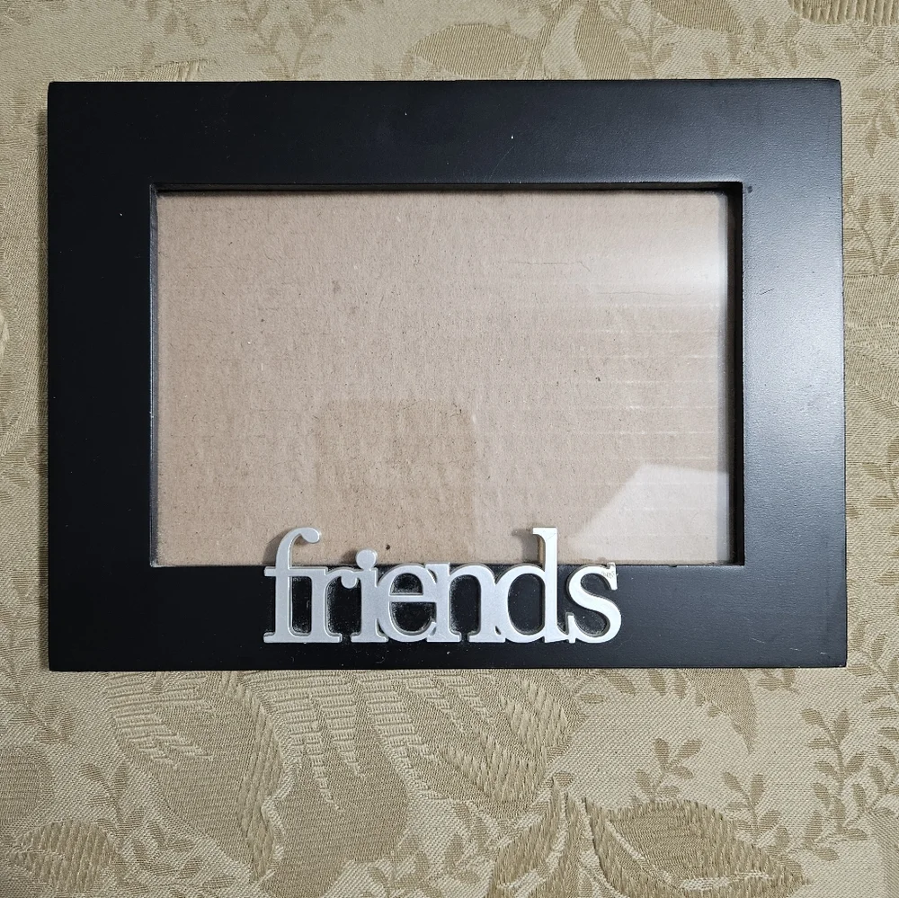 Malden International Designs Friends Expressions Picture Frame, 4x6, Black